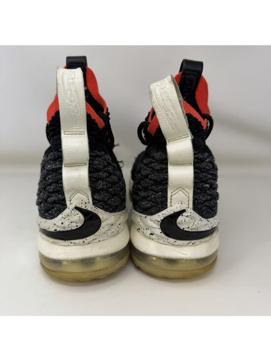 Nike LeBron XV 15 Black Sail Bright Crimson Basketball Shoes Black Men’s Size 9 main image 5